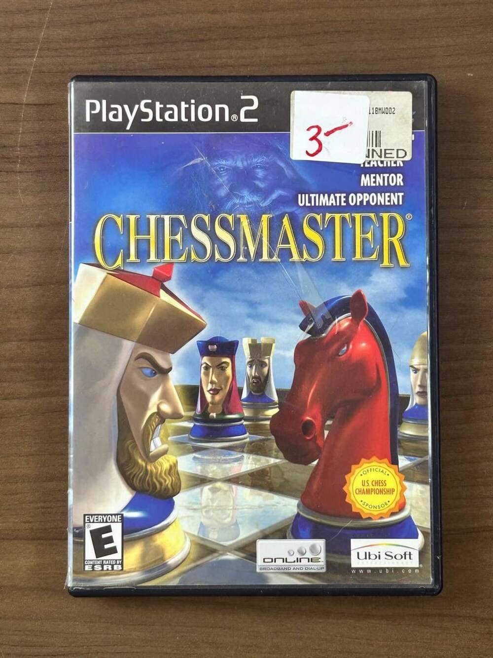 Chessmaster Sony PlayStation 2 PS2 2003 Game Complete w/ Manual CIB